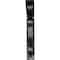 Ekena Millwork Orleans Wrought Iron Bracket, (Triple center brace), Antiqued Silver 2"W x 10"D x 12"H BKTM02X10X12TOLASV - alternate 3